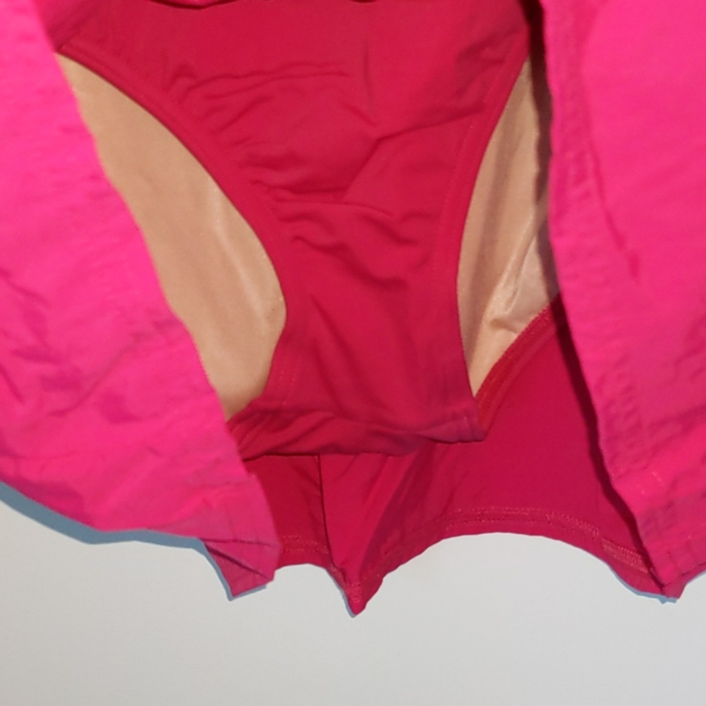 Lands End 16 Lined Swim Skirt Skort - Picture 2 of 6
